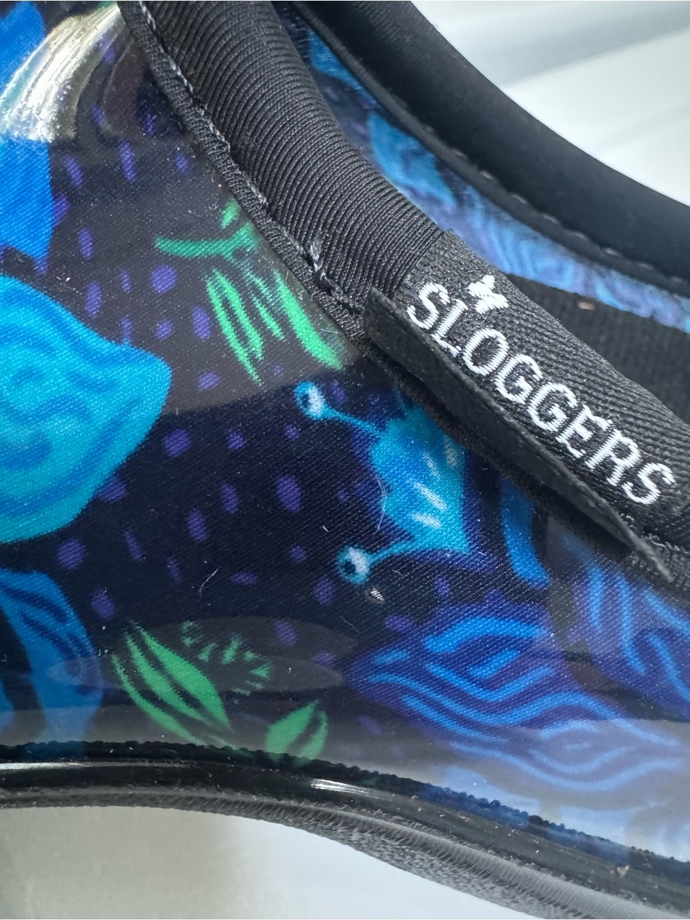 SLOGGERS Spring Surprise Blue Green Waterproof Garden ShoeClogs Women’s Size 8 - Picture 16 of 16